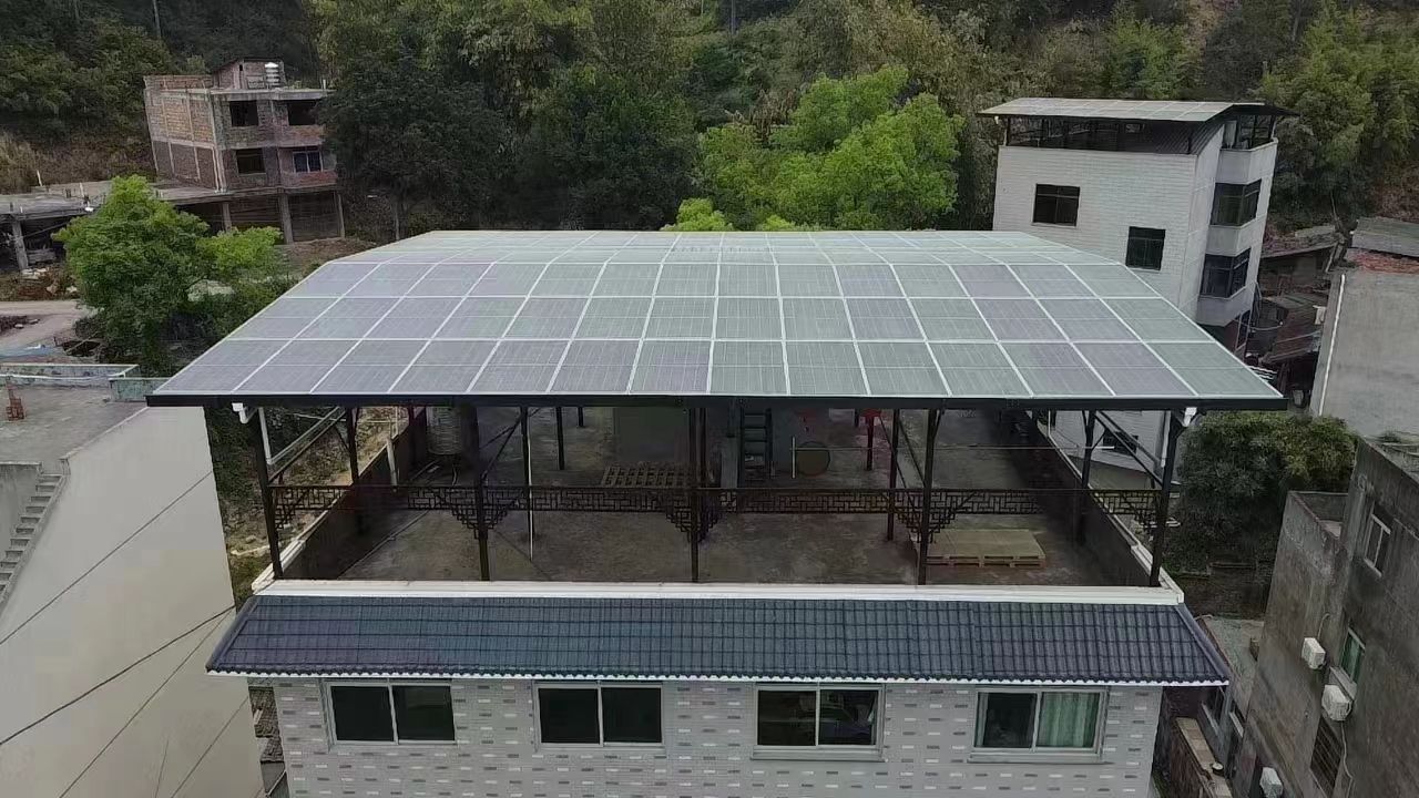 清徐15kw+10kwh自建别墅家庭光伏储能系统